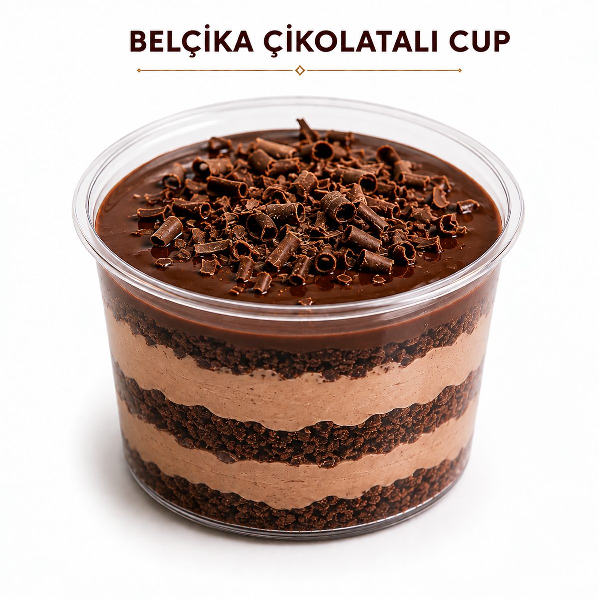 Cup me mousse çokollate belge
