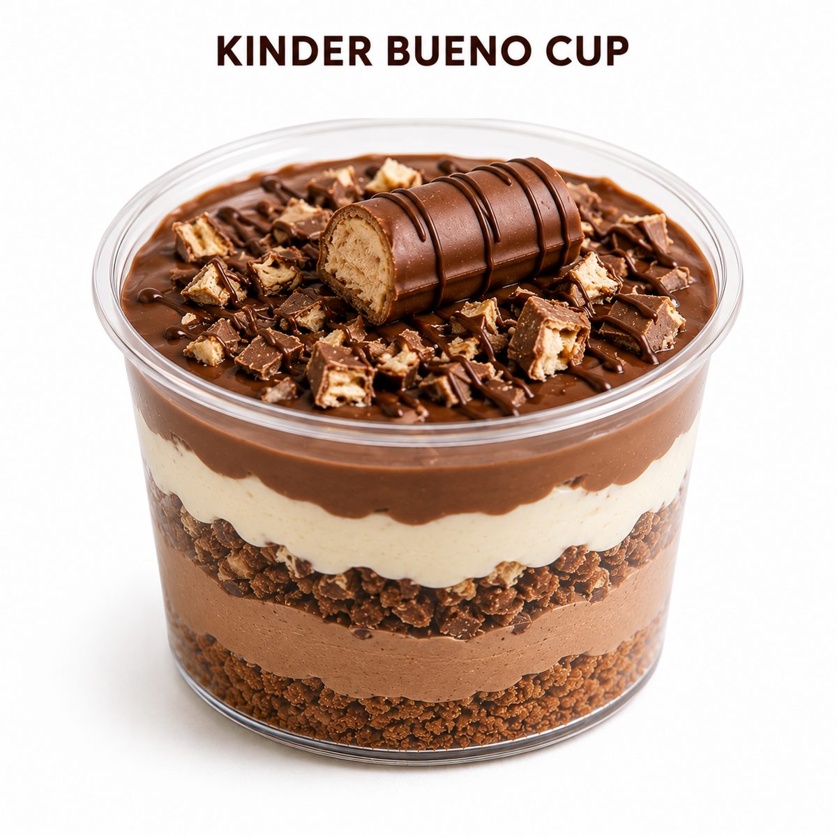 Cup me krem dhe copëza Kinder Bueno